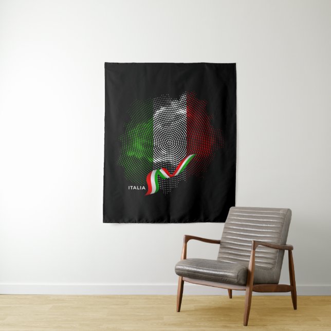 Italian flag wandteppich (Beispiel)