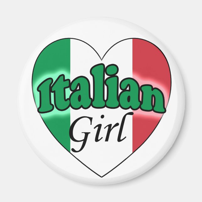Italian Girl Magnet (Vorne)
