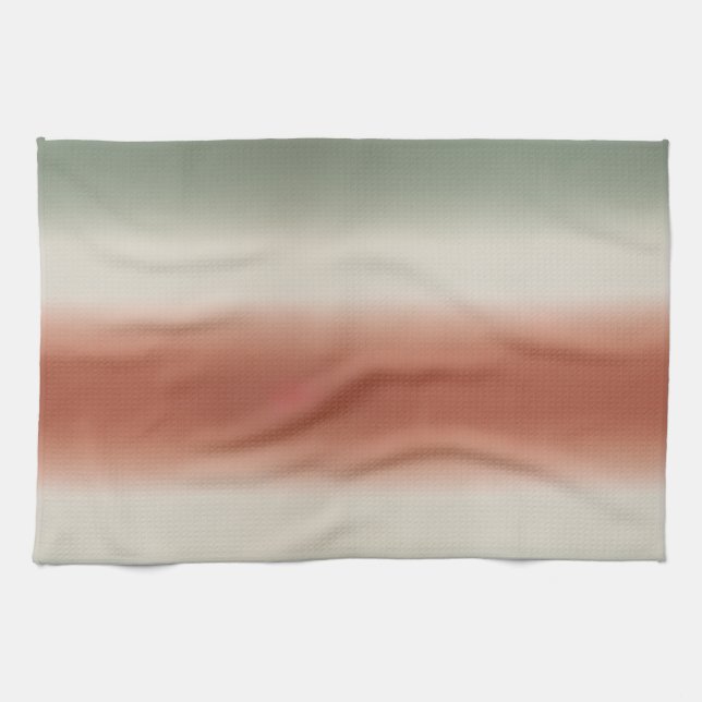 Italian Gradient Kitchen Towel - Cafécore Trend Geschirrtuch (Horizontal)
