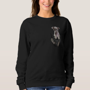 Italian Greyhound In Your Pocket Dogs T-Shirt Sweatshirt