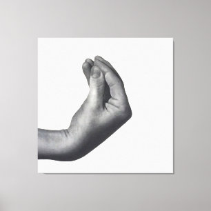 Italian Hand Leinwanddruck