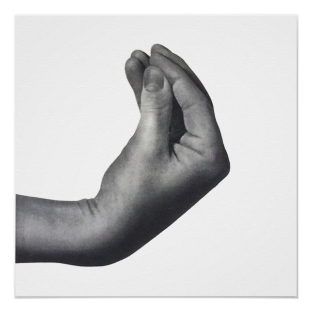 Italian Hand Poster (Vorderseite)