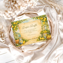 Italian Lemon Garden Diapper Raffle