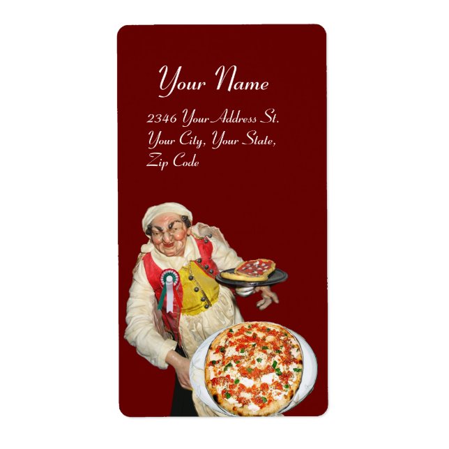 ITALIAN  PIZZA red green white (Vorne)