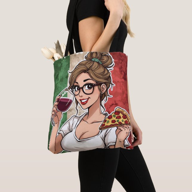 Italian Themed Tote Tasche (Von Nahem)