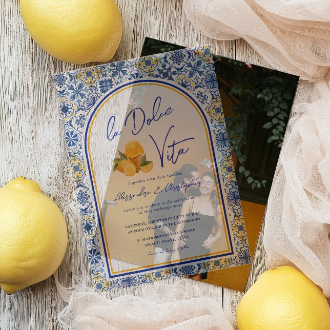 Italian Tiles La Dolce Vita Wedding (Von Creator hochgeladen)