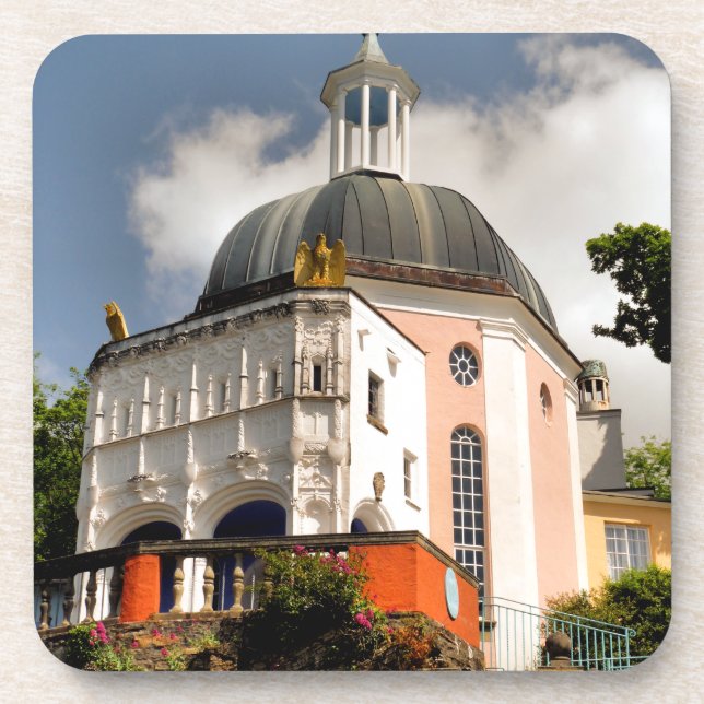 ITALIAN VILLAGE WALES UNTERSETZER (Vorderseite)