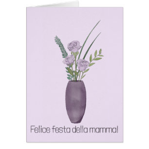 Italianisch Happy Mother's Day Lila Rose Bouquet