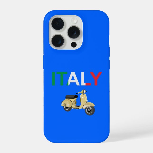 Italie iPhone 15 Pro Coque - Protection élégante p (Verso)