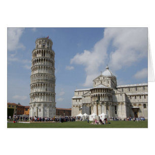 Italie, Pise. La tour penchée de Pise et
