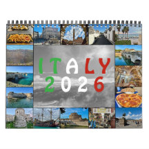 Italie vue d'en haut – Calendrier de photographie