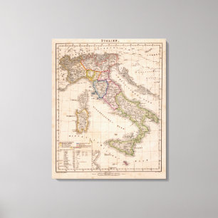 Italien 10 leinwanddruck