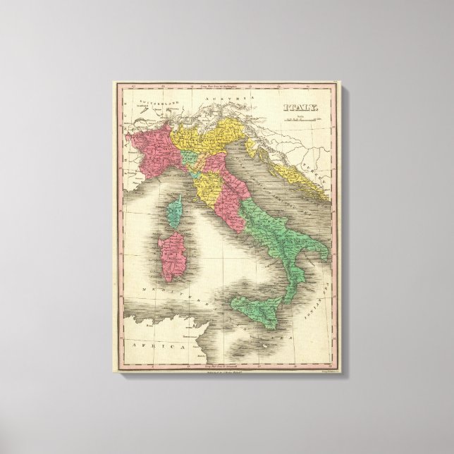 Italien 11 leinwanddruck (Vorderseite)