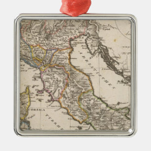 Italien 11 silbernes ornament