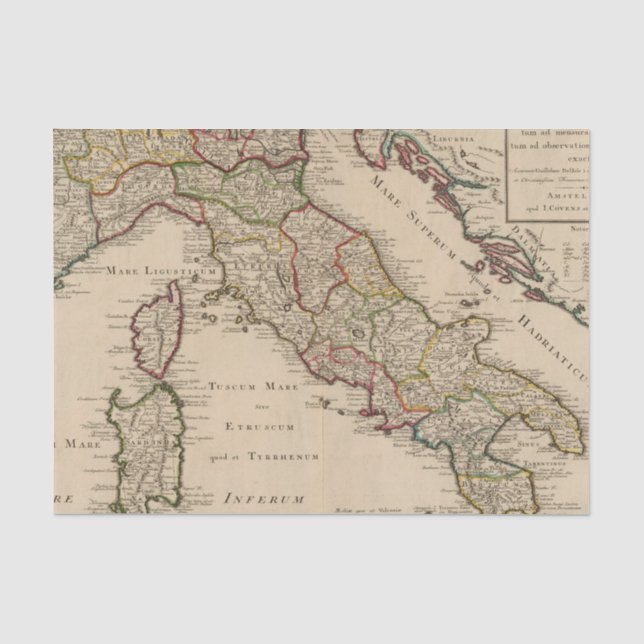 Italien 16 seidenpapier (Vorderseite)