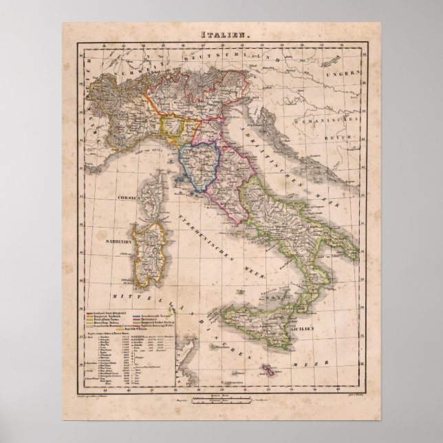 Italien 17 poster (Vorne)