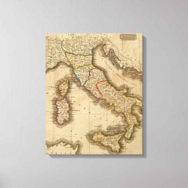 Italien 18 leinwanddruck (Vorderseite)