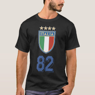 Italien 1982 Weltmeisterschaft Fußball Vintage T-Shirt
