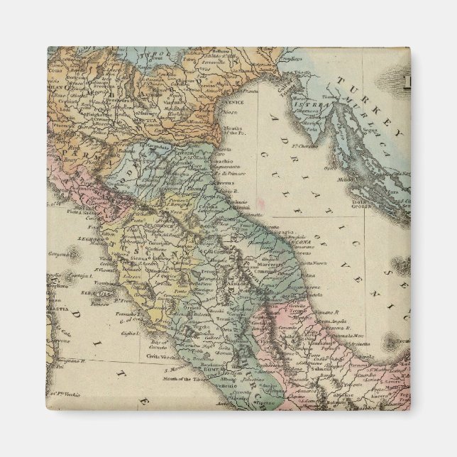 Italien 19 magnet (Vorne)