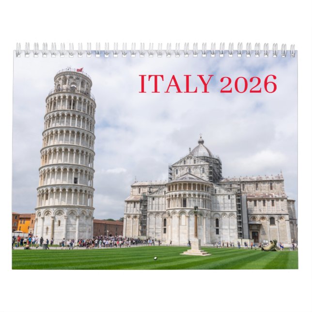 Italien 2026 Kalender (Titelbild)