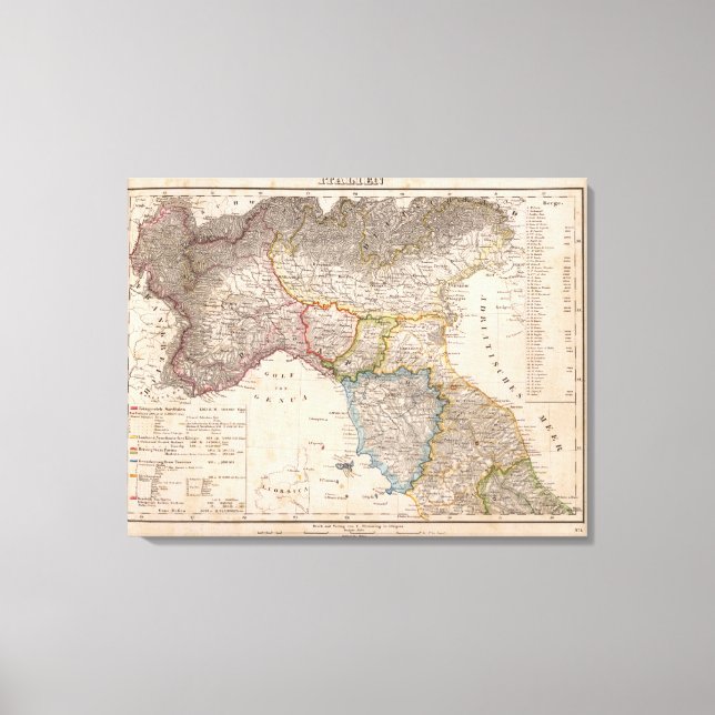 Italien 24 leinwanddruck (Vorderseite)