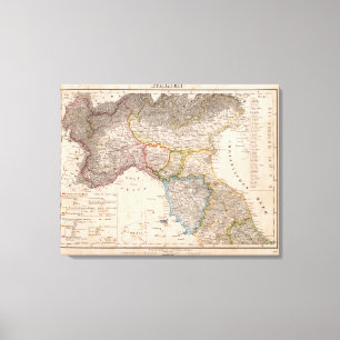 Italien 24 leinwanddruck