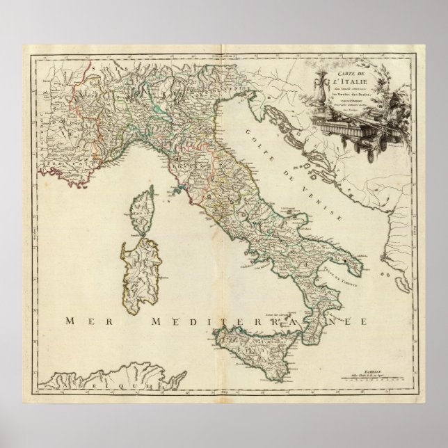 Italien 25 poster (Vorne)