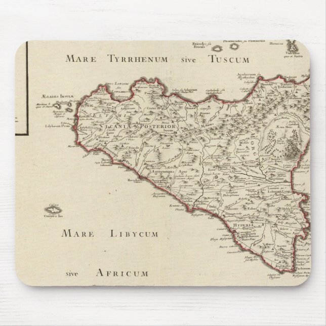 Italien 2 mousepad (Vorne)