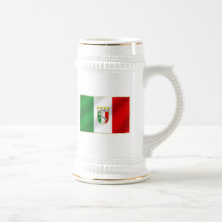 Italien 4 setzt Zeit Weltmeister-Shirts und Bierglas