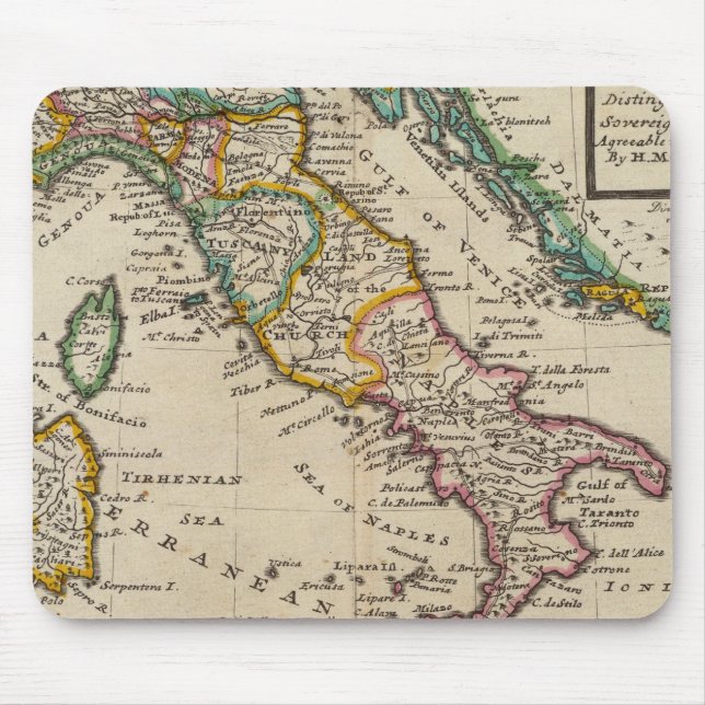 Italien 9 mousepad (Vorne)