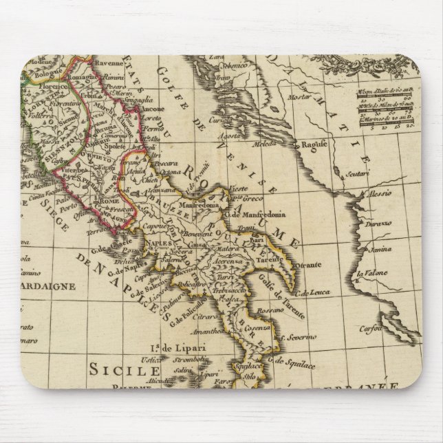 Italien 9 mousepad (Vorne)