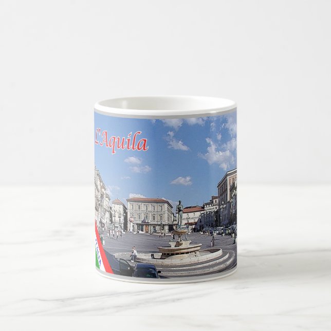 Italien - Abruzzen - L'Aquila - Kaffeetasse (Mittel)