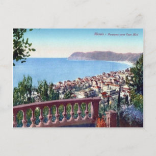 Italien, Alassio, Bucht und Stadt Postkarte