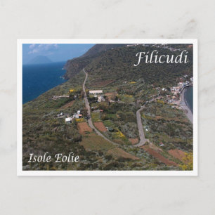 Italien - Äolische Inseln - Filicudi - Postkarte