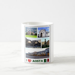 Italien - Aostatal - Aostatal - I Liebe - Kaffeetasse