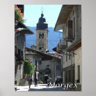 Italien - Aostatal - Morgex - Poster