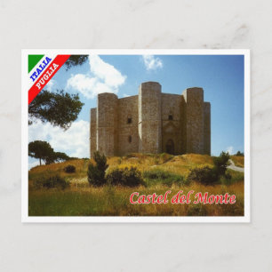 Italien - Apulien - Castel del Monte - Postkarte