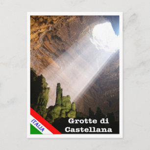Italien - Apulien - Castellana Höhlen - Postkarte