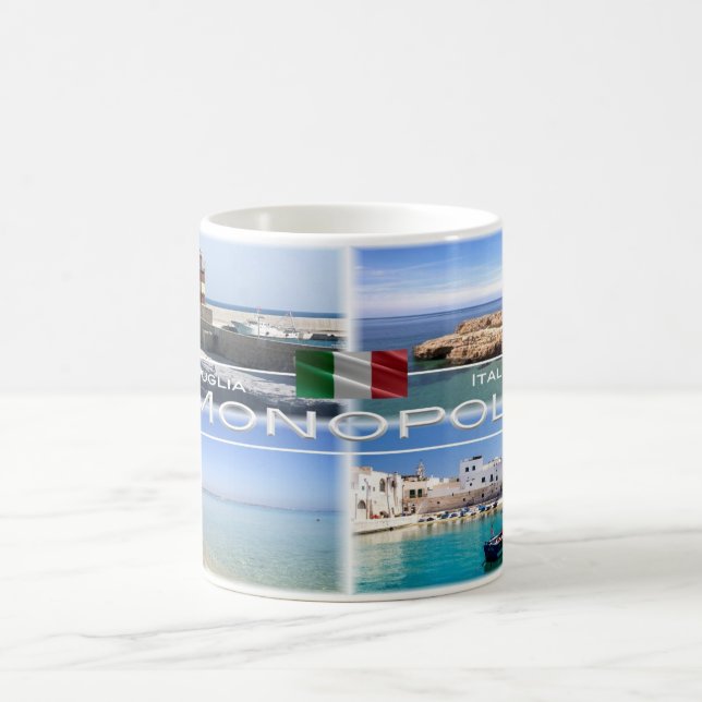 Italien - Apulien - Monopoli - Kaffeetasse (Mittel)