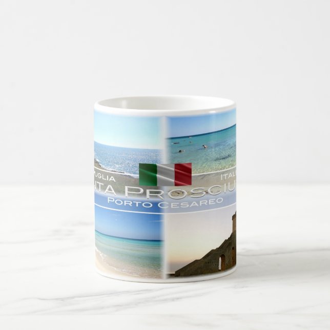 Italien - Apulien - Punta Prosciutto - Kaffeetasse (Mittel)