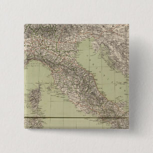 Italien Atlas Karte Button