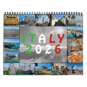 Italien aus der Luft – 2026 Drohnen-Fotokalender Kalender