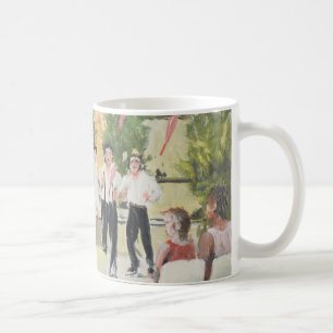 Italien Ausführende Laignes Frankreich. 2006 Kaffeetasse