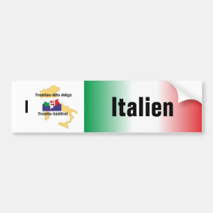 Italien - Autoaufkleber