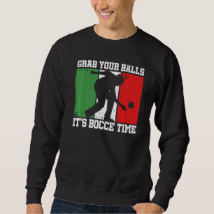 Italien Bocci Bocce Ball Angebot für einen italien Sweatshirt