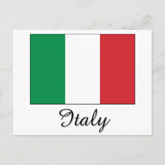 Italien - Branddesign Postkarte (Vorderseite)