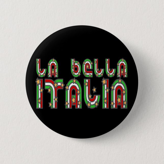 Italien Button (Vorderseite)