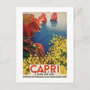 Italien - Capri die Insel der Sonne Postkarte