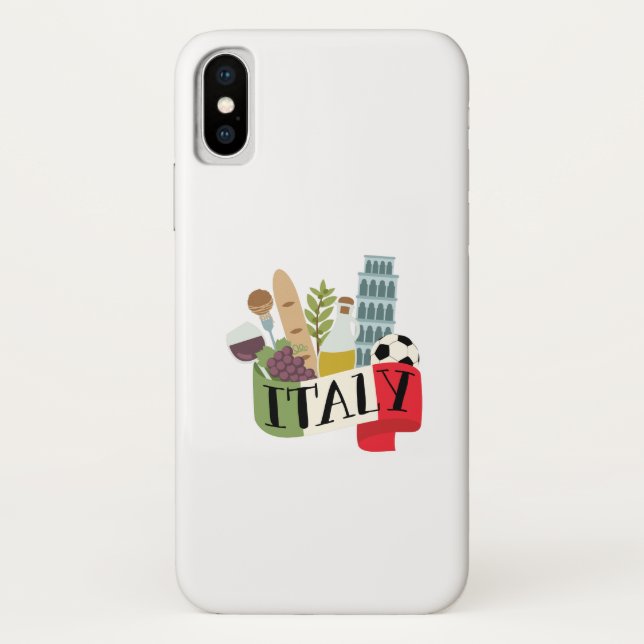 Italien Case-Mate iPhone Hülle (Rückseite)