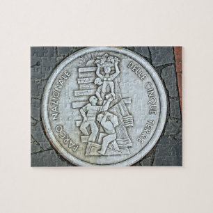 Italien - Cinque Terre Emblem - 8x10 - 110 pc